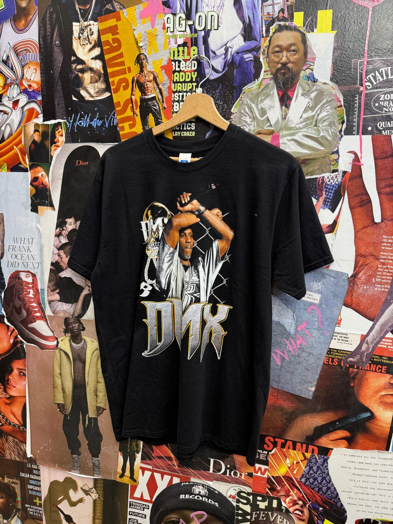 BOOTLEG černé tričko DMX L