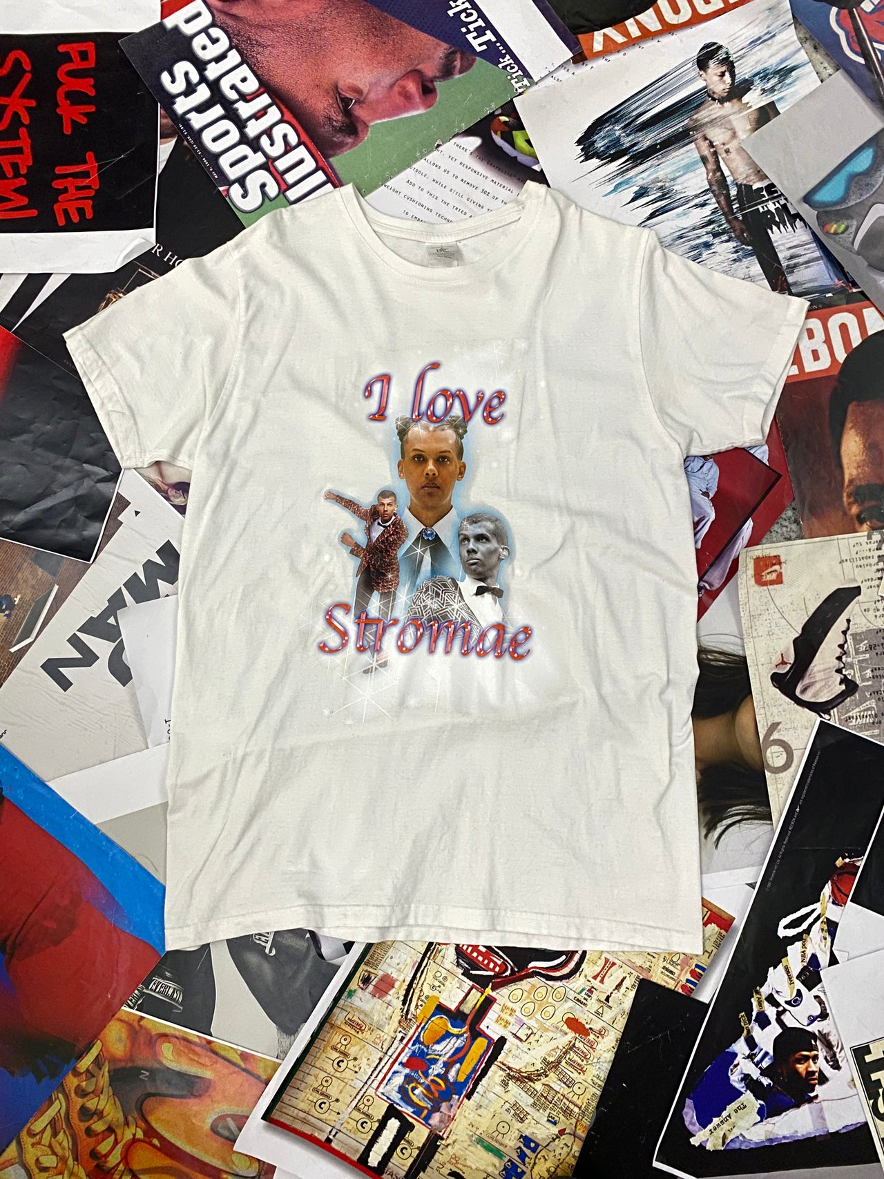 (L) I love Stromae triko bílé