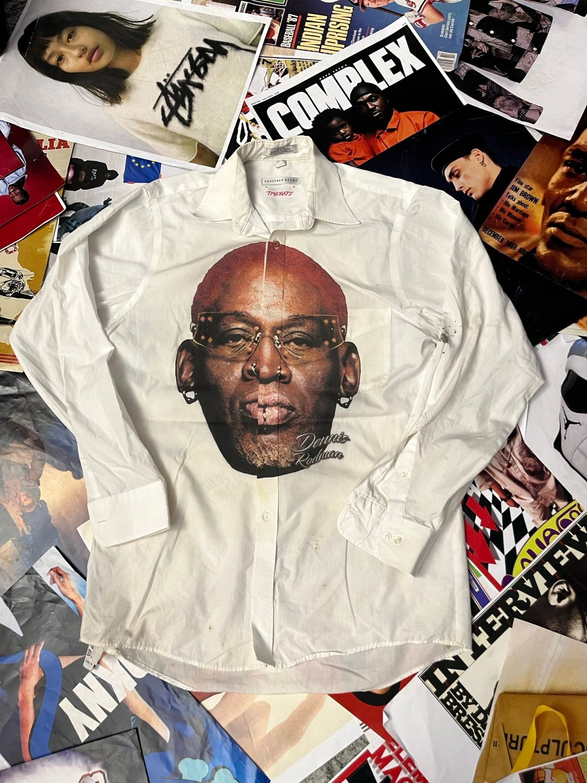 (S) 1of1 košile Rodman bílá l/s