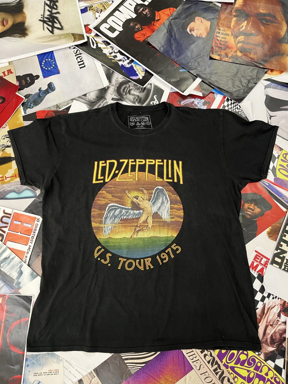 (L) Led Zeppelin tričko černé