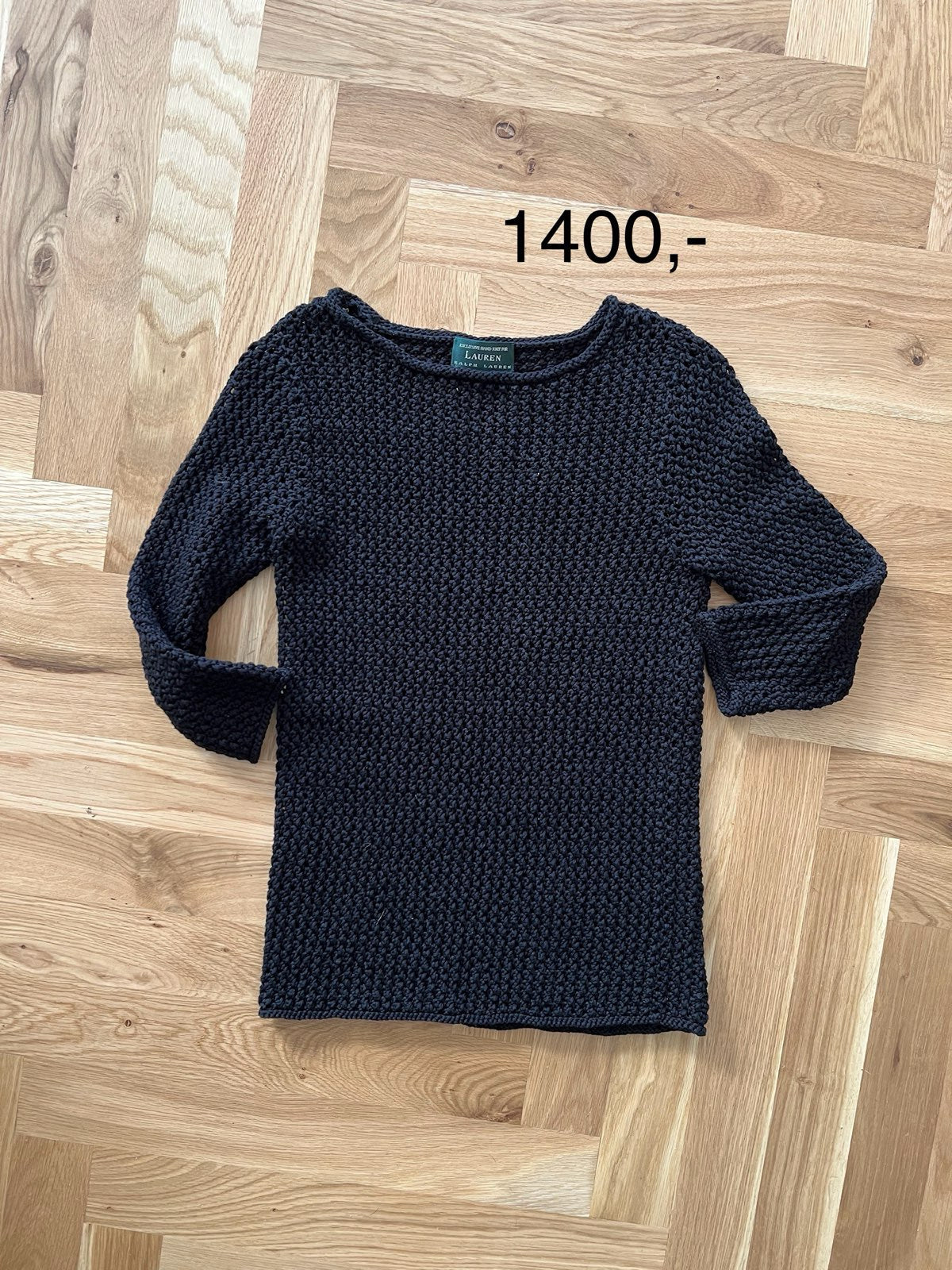 Polo Ralph Lauren modrý knitted svetr