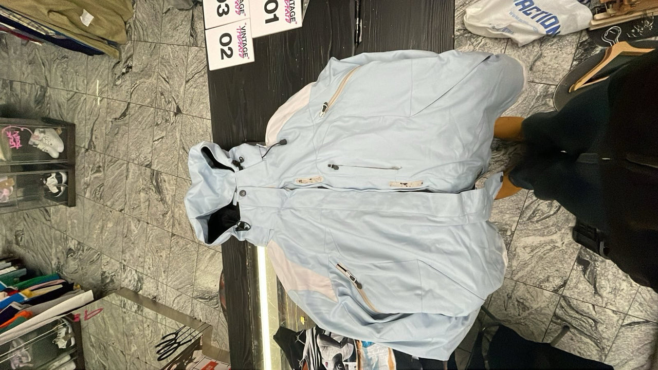 MCKINLEY zimní bunda baby blue L