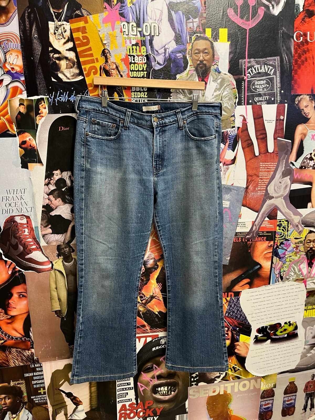 Levis džíny bootcut 515 L