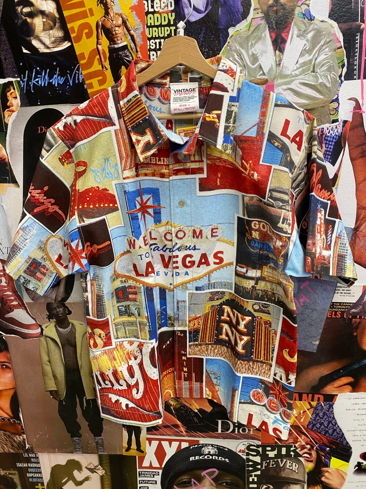 VT upcycled Las Vegas košile S/M