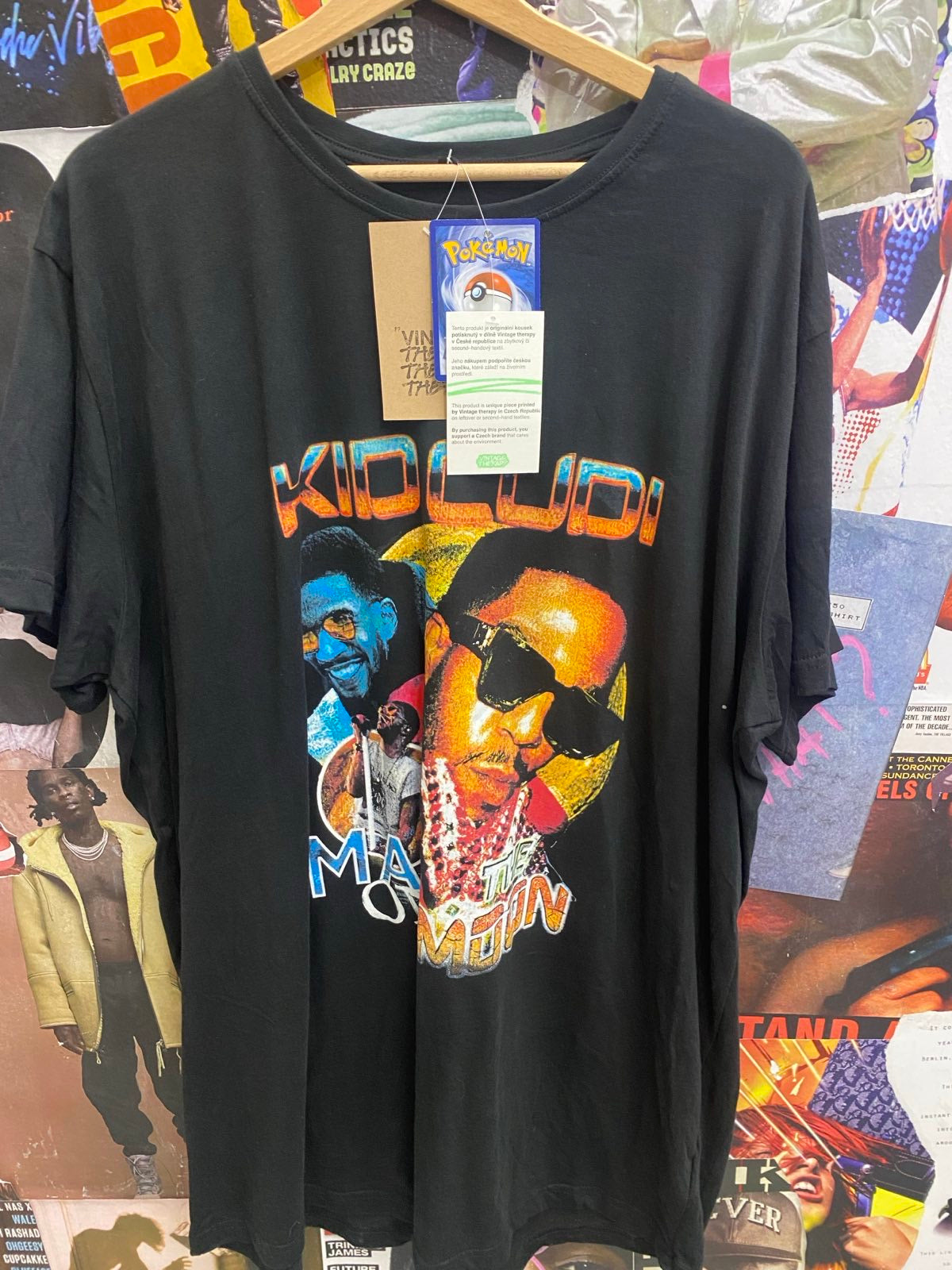 1of1 černé tričko Kid Cudi Man on the Moon