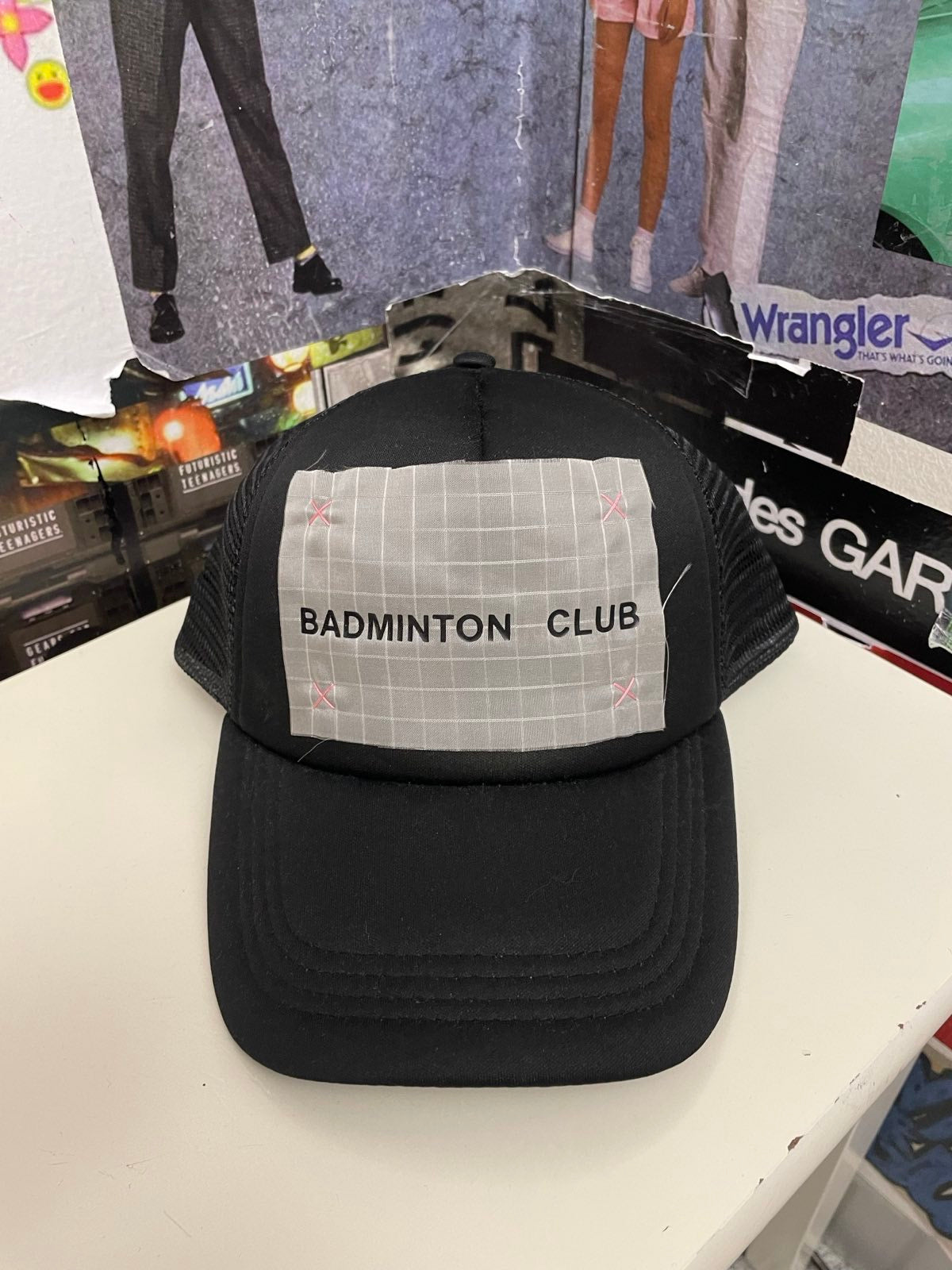 Kšiltovka Badminton club černá