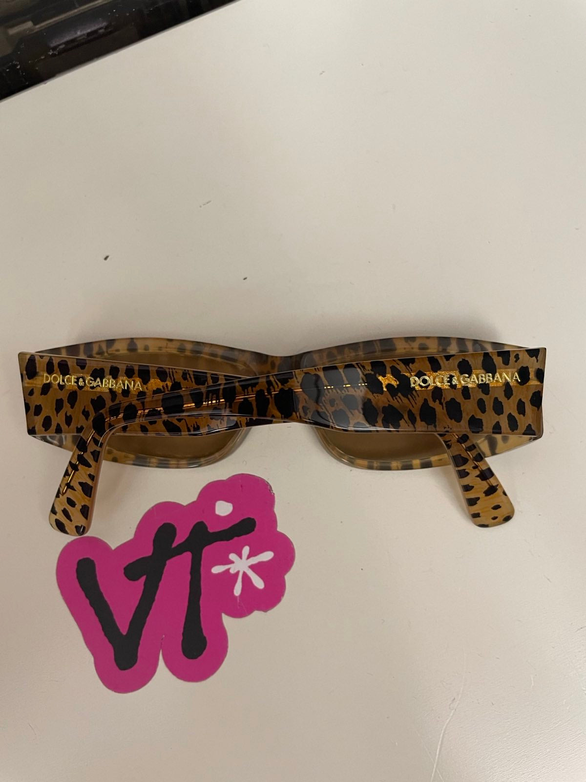 Dolce Gabbana leopard sunglasses (bez pouzdra)