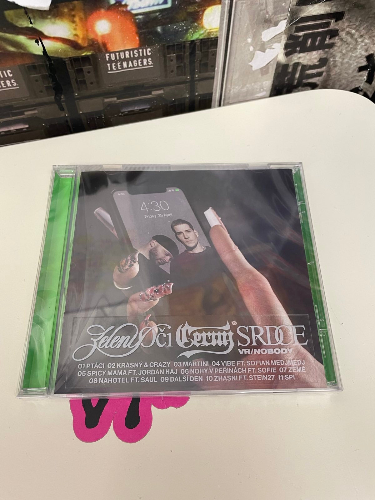 CD Zelené oči černé srdce