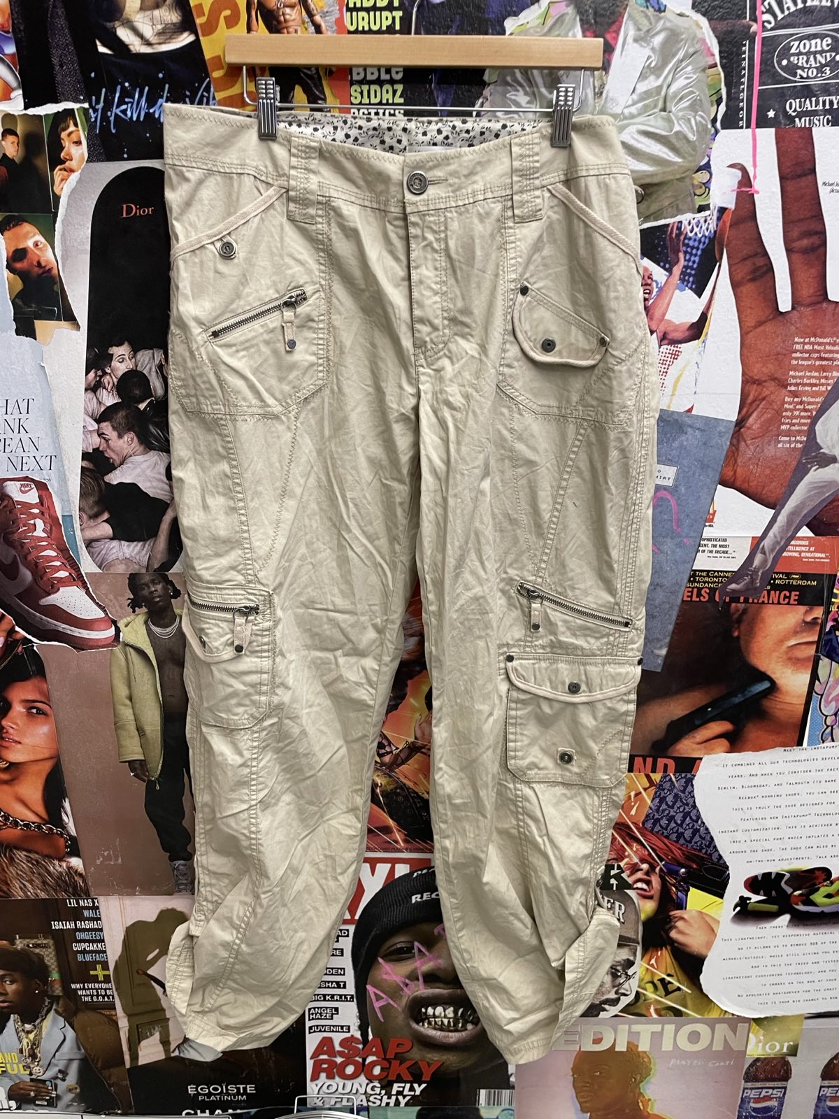 kalhoty béžová XL