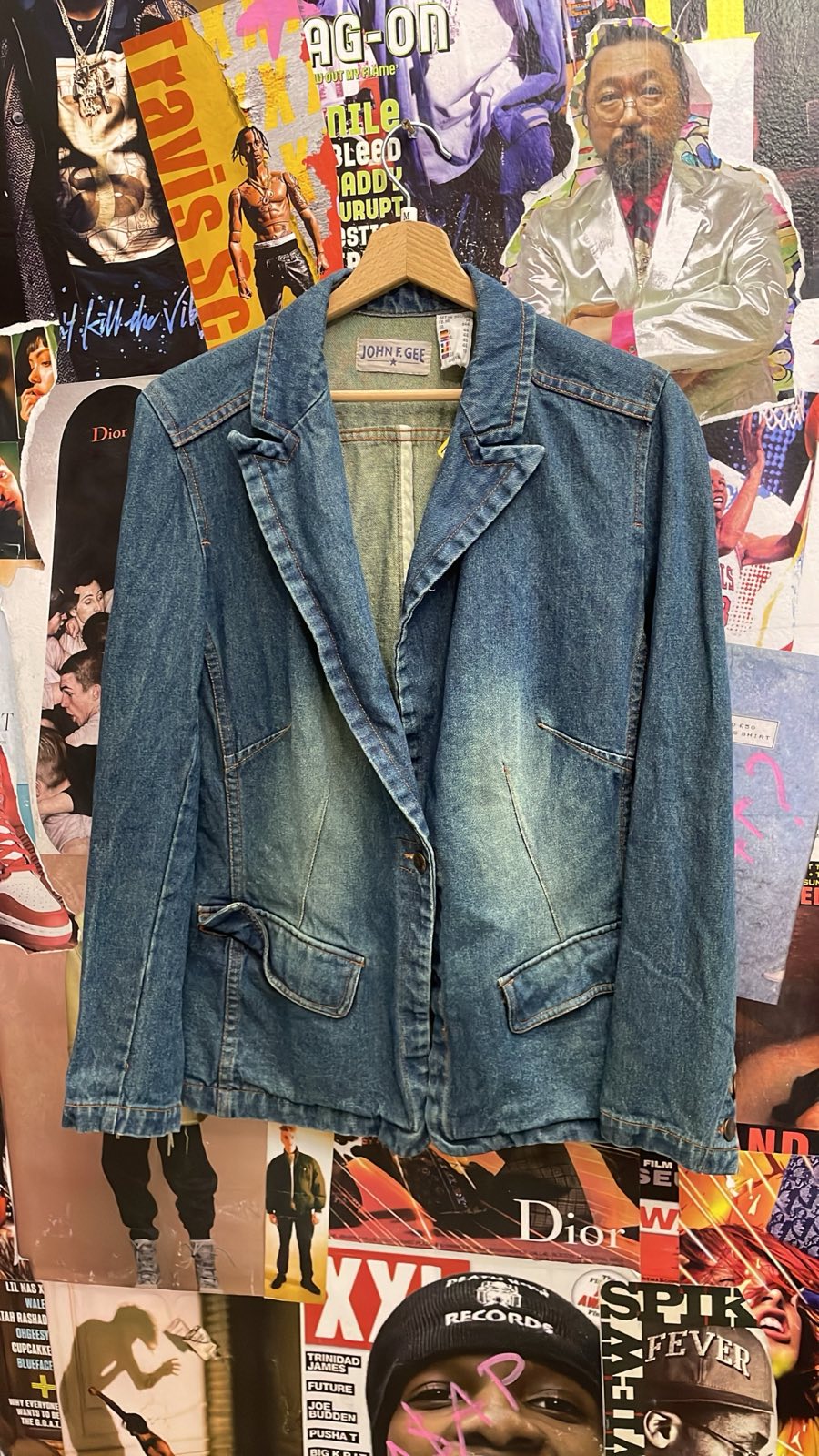 JOHN F.GEE denim bunda/sako M