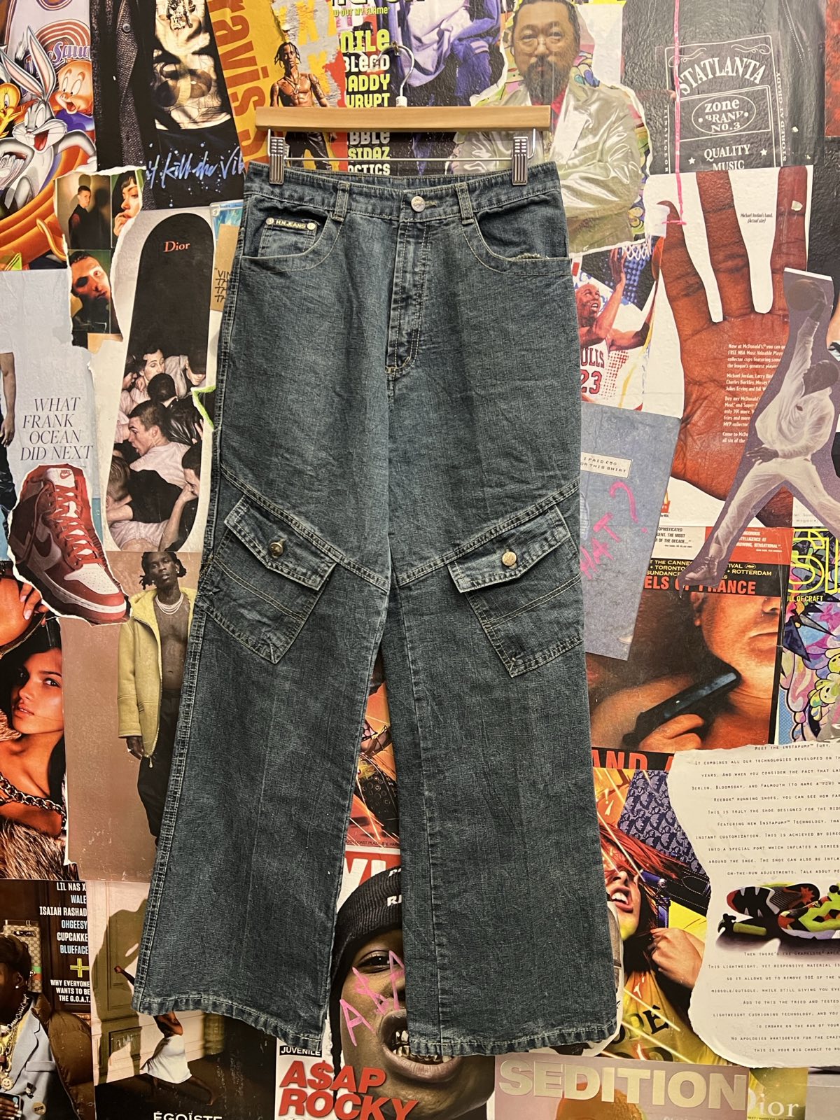 H. N. Jeans tmavě modré XS
