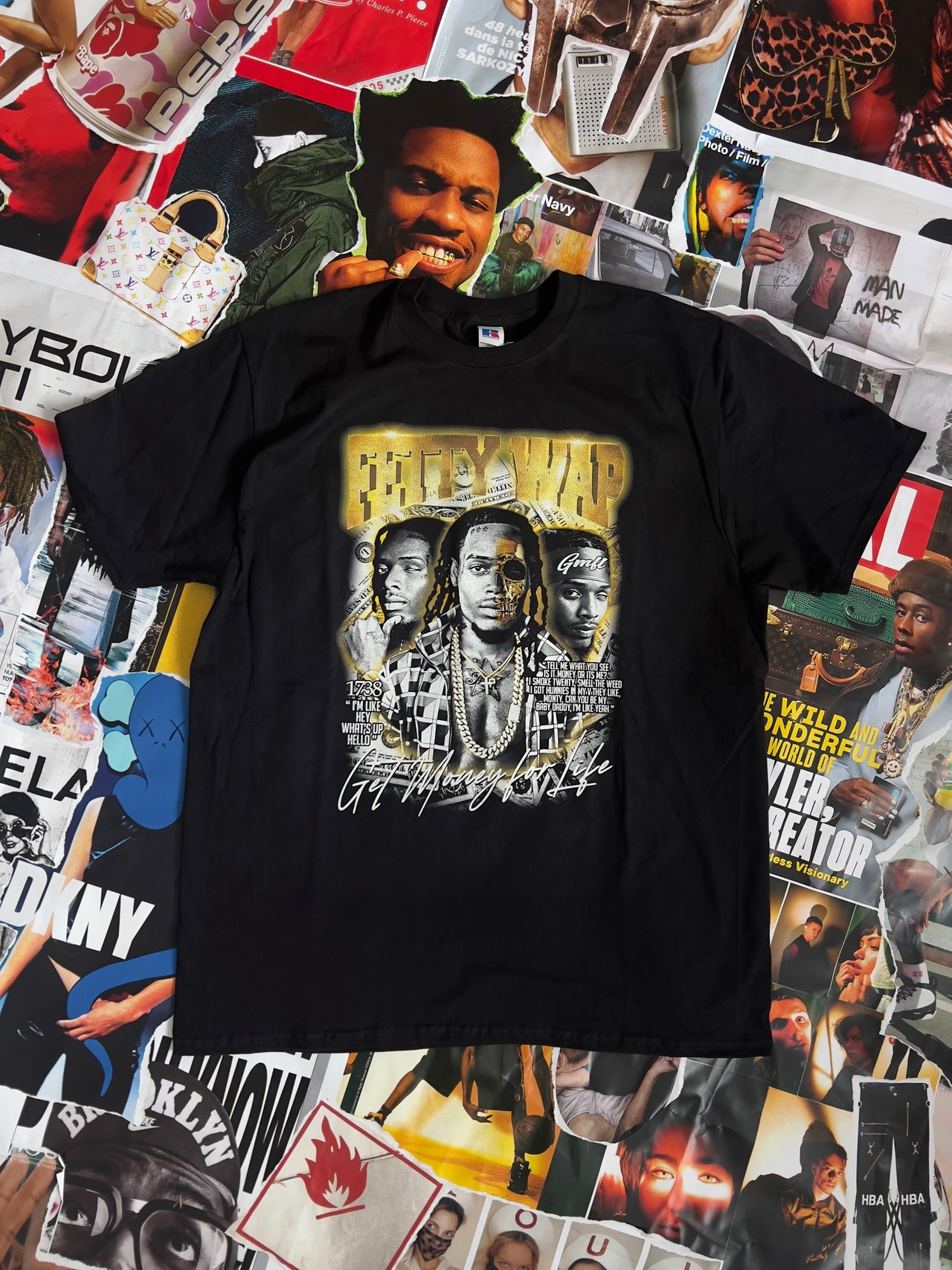 Triko BOOTLEG černé Fetty Wap XL